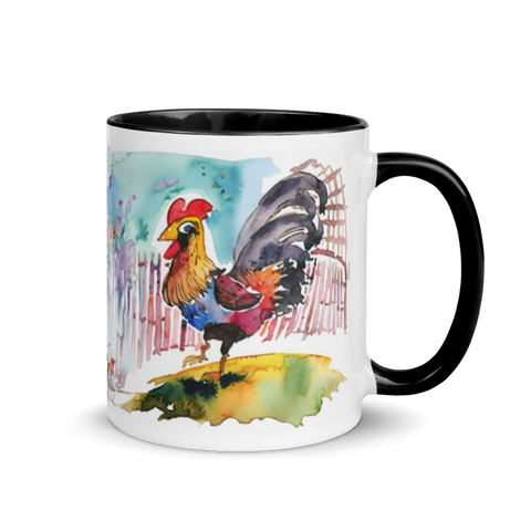 Rooster Mug № 2 (Black)