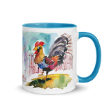 Rooster Mug № 2 (Blue)