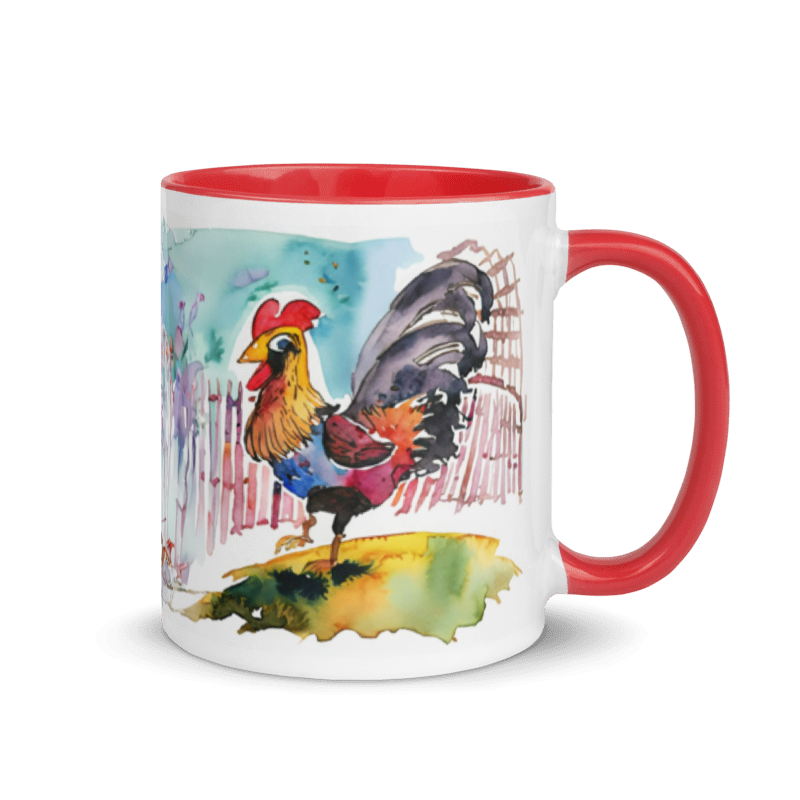 Rooster Mug № 2 (Red)