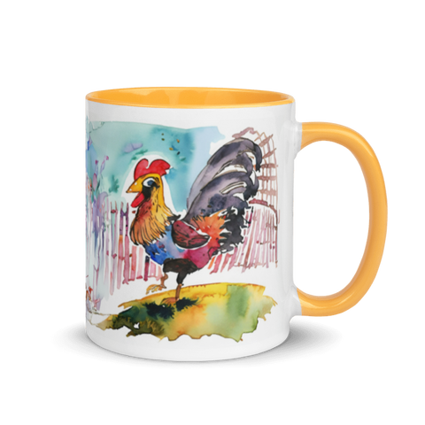 Rooster Mug № 2 (Gold)