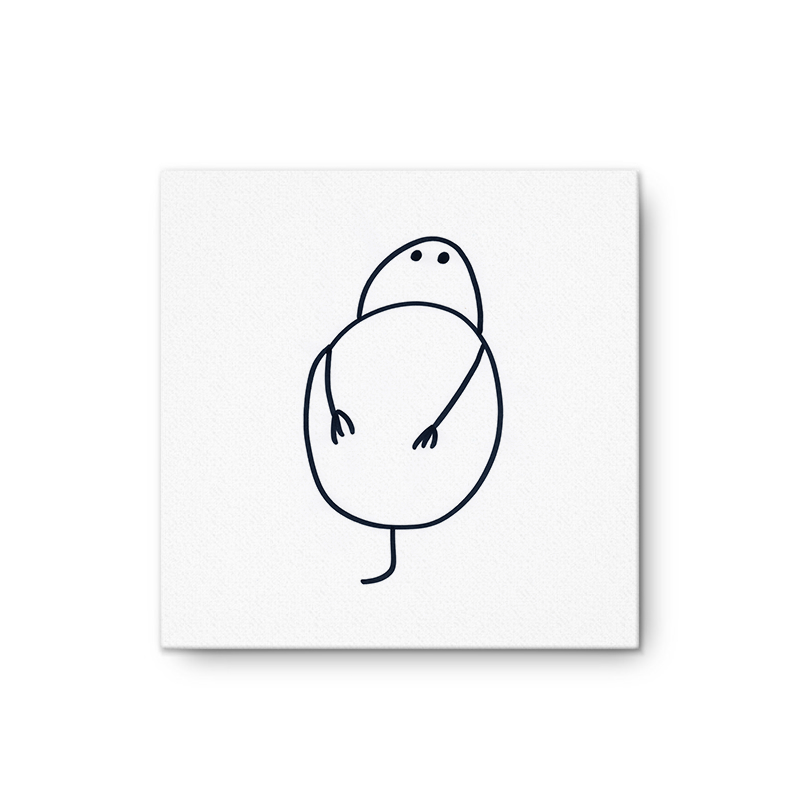 BIG MAN Canvas Print