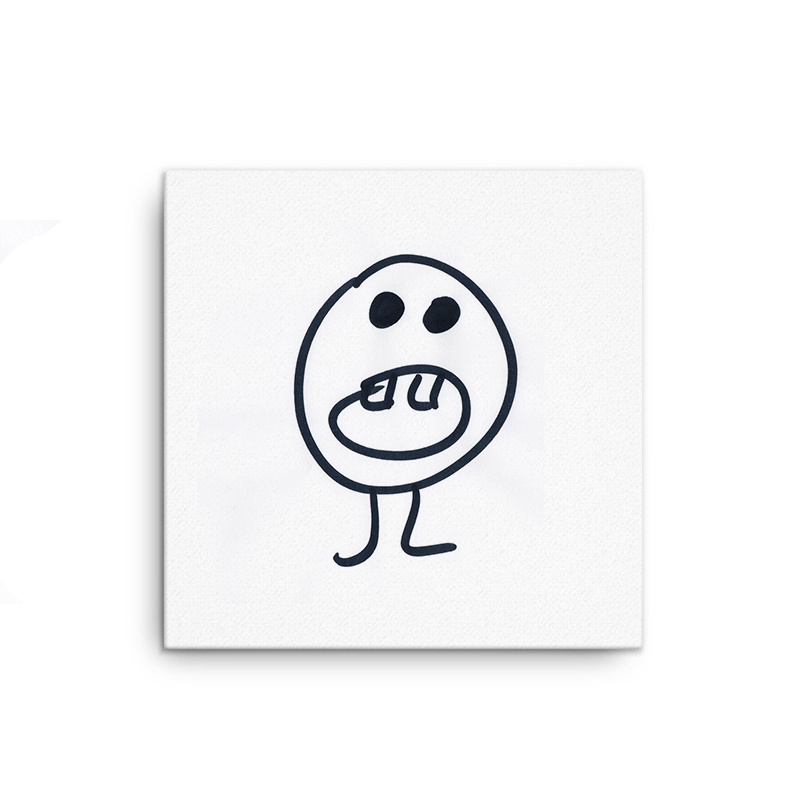 BUY BUY MOUTH Canvas Print