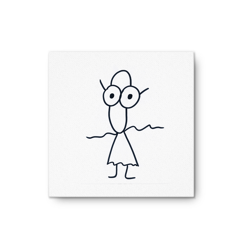 WOMAN Canvas Print