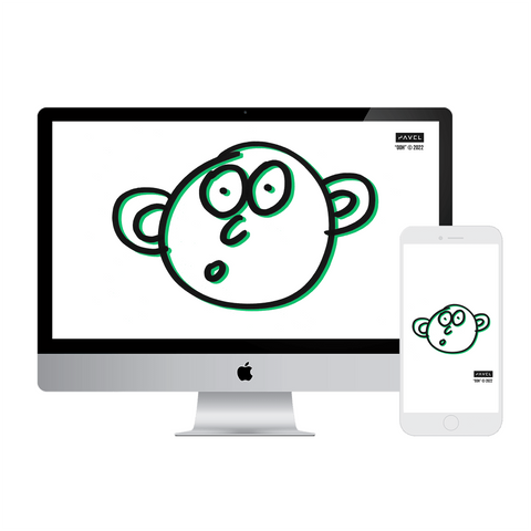 OOH FACE Double Vision Digital Wallpapers